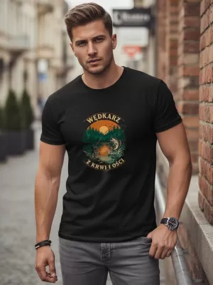 Tricou pentru bărbați DSTREET NX0110R-BK NEGRU