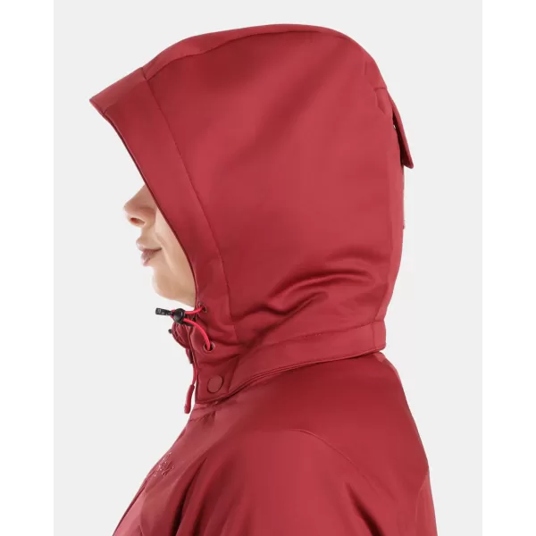  Jachetă softshell pentru femei KILPI ONTAVIA-W 1L0113KI ROȘU ÎNCHIS 