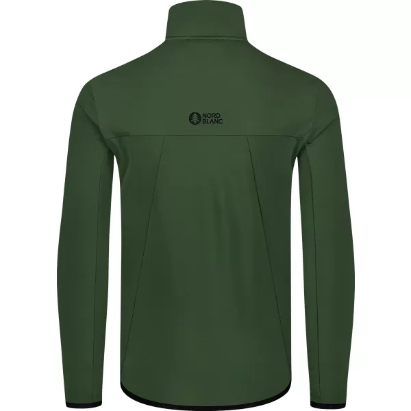  Hanorac powerfleece pentru bărbați NORDBLANC MORASS NBSFM8335 VERDE 