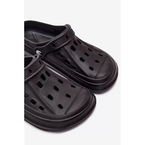  Papuci pentru bărbați BOTO TXB-04X NEGRU 