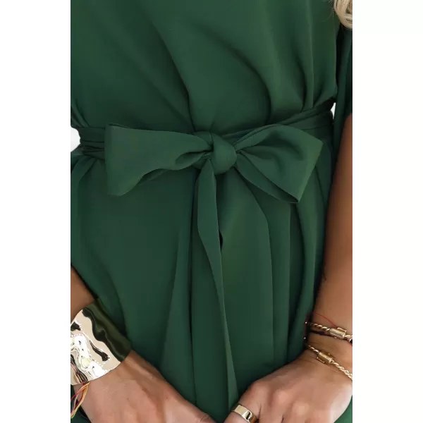  Rochie NUMOCO SOFIA 287-47 VERDE SMARALD 