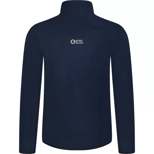  Hanorac ușor pentru bărbați din fleece NORDBLANC QUARRY NBSFM8372 ALBASTRU ÎNCHIS 
