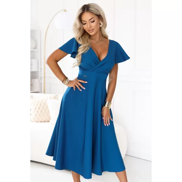  Rochie NUMOCO 675-4 VERDE MARE 
