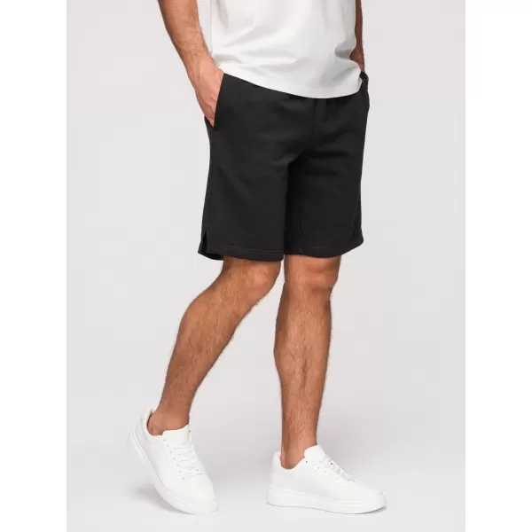  Pantaloni scurți pentru bărbați OMBRE OM-SRSK-0196 NEGRU 
