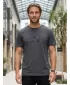 Tricou funcțional pentru bărbați ALPINE PRO GREM 3 VARIANTA DE COMPUTER GRI ÎNCHIS ADEVĂRAT
