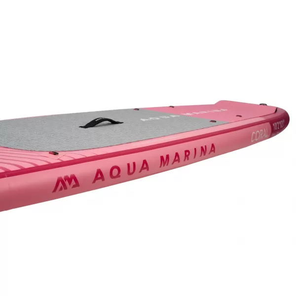  Placă cu vâsle AQUA MARINA CORAL 10'2'' ZMEURĂ 