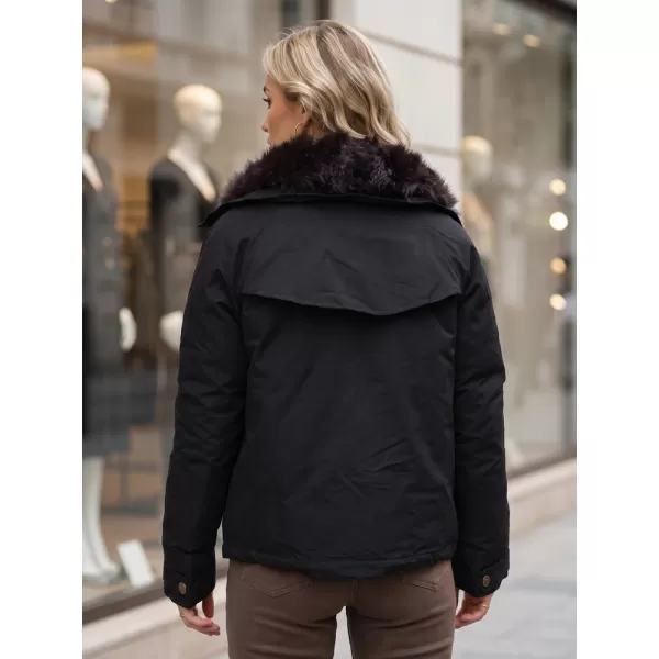  Geaca de dama DSTREET TY6072 NEGRU 