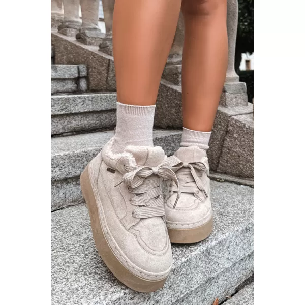  Oameni de zăpadă pentru femei BIG STAR SHOES UU274187 BEJ 