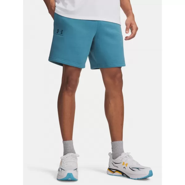  Pantaloni scurți pentru bărbați UNDER ARMOUR ICON FLEECE SHORT 1380377-466 ALBASTRU 