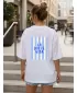 Tricou pentru femei DSTREET NX9504RY-WH-O ALB