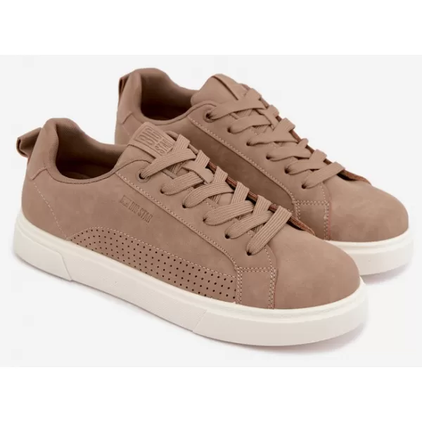  Adidași pentru bărbați BIG STAR SHOES UU174322 BEJ 
