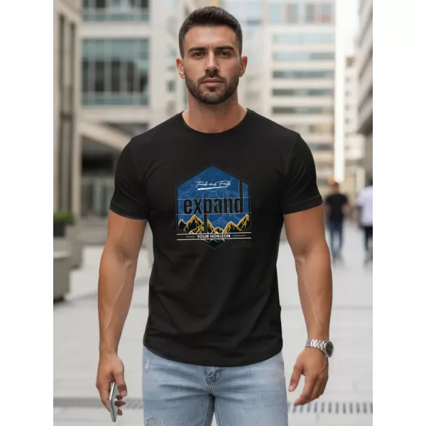  Tricou pentru bărbați DSTREET NX5004R-BK NEGRU 