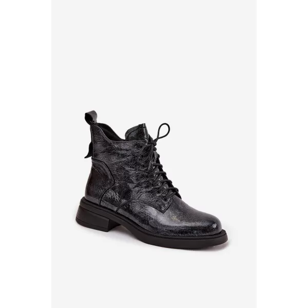  Botine de dama D&A LZ52-954 ALBASTRU 