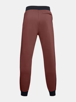 Pantaloni de trening pentru bărbați UNDER ARMOUR MEN'S UA RIVAL FLC AMP JGS 1357125-688 ROŞU
