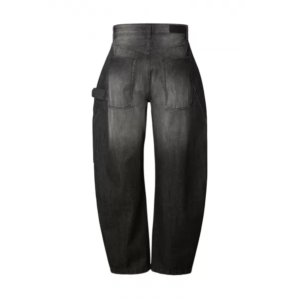  Pantaloni pentru bărbați URBAN CLASSICS TB8057 MARMURĂ GRI MIJLOCIU PROFUND SPĂLATĂ 