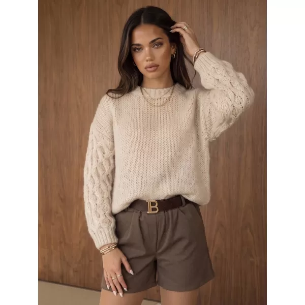  Pulover de dama DSTREET MY2590 BEJ 