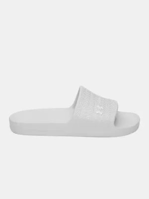 Papuci de damă UNDER ARMOUR UA W ARMR SLIDE LITE 6007533-014 GRI
