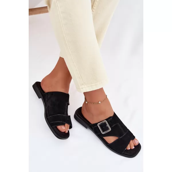  Papuci de damă BIG STAR SHOES TT274477 NEGRU 