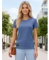 Tricou pentru femei ALTISPORT NP/ALWST26001 ALBASTRU DENIM
