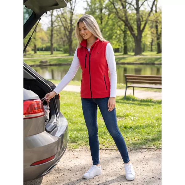  Vesta de dama fleece ALTISPORT ALW002525 ROŞU 