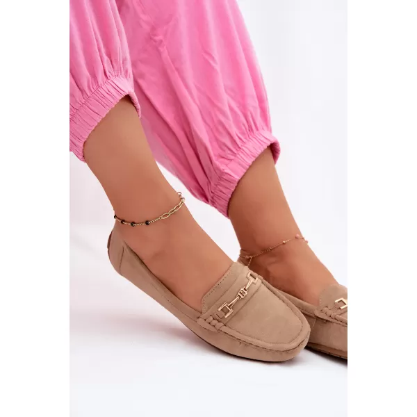  Mocasini de dama BOTO FT247 KAKI 