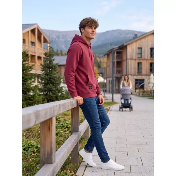  Hanorac pentru bărbați ALTISPORT NP/ALMST44001 BURGUNDIA 