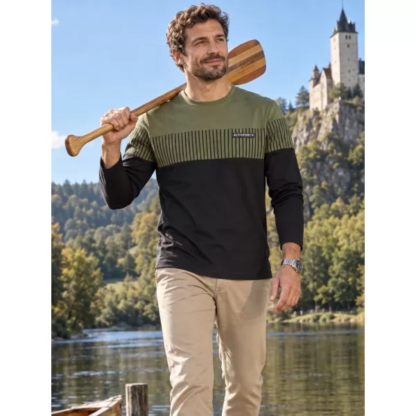  Tricou pentru bărbați ALTISPORT IGGY MILITAR 