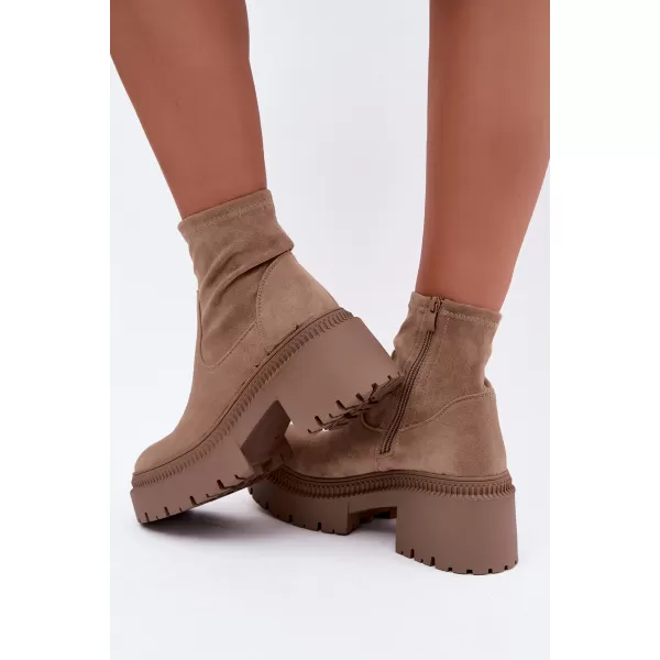  Pantofi de dama BOTO 9670A-1 KAKI 