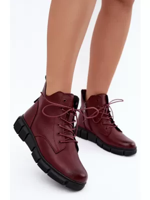 Pantofi de dama BOTO 26BT17-9301 BURGUNDIA