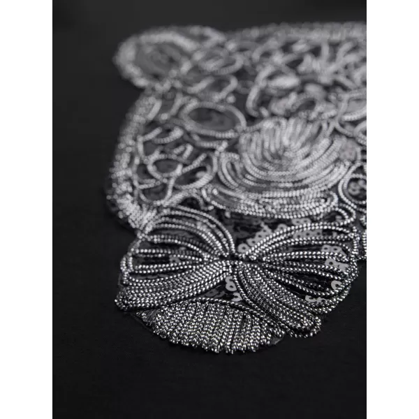  Hanorac pentru bărbați OMBRE OM-SSNZ-0274 NEGRU 
