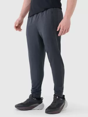 Pantaloni pentru bărbați 4F WMM00TFTRM1067 MELANGE ANTRACIT