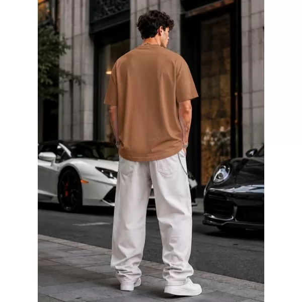  Tricou pentru bărbați DSTREET RX5685 CARAMEL 