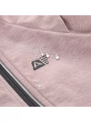 Jachetă-vestă softshell pentru femei ALPINE PRO SPERTA 2 MOV PAL