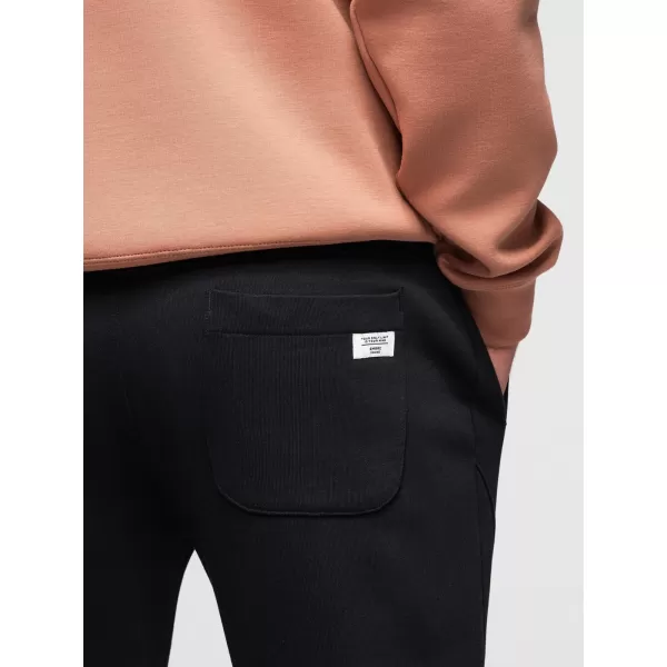  Pantaloni de trening pentru bărbați OMBRE OM-PABS-0305 NEGRU 