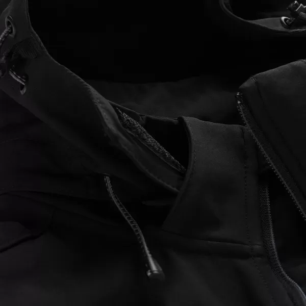  Jachetă softshell pentru bărbați ALPINE PRO GEDER NEGRU 