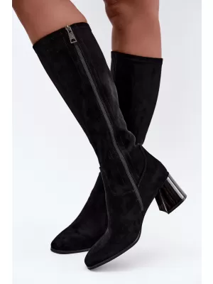 Cizme de dama VINCEZA 58697 NEGRU