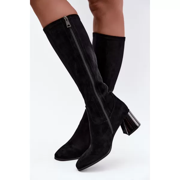  Cizme de dama VINCEZA 58697 NEGRU 