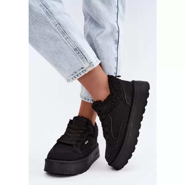  Oameni de zăpadă pentru femei BIG STAR SHOES SS274104 NEGRU 
