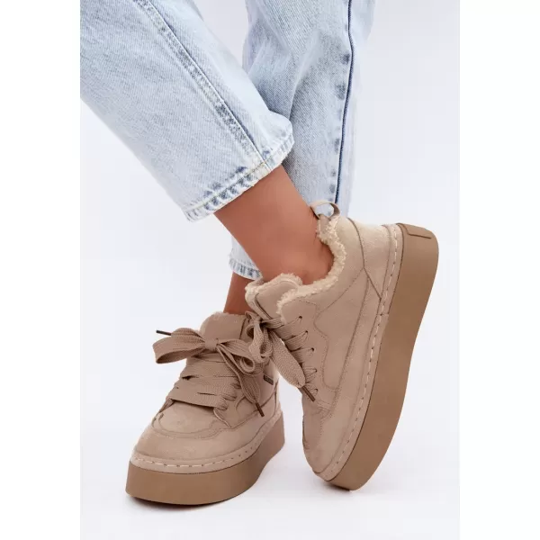  Oameni de zăpadă pentru femei BIG STAR SHOES UU274187 BEJ 