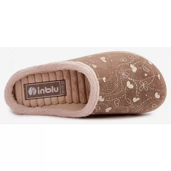  Papuci de damă INBLU ET000041 BEJ 