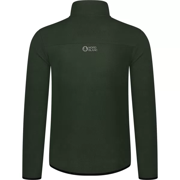  Hanorac ușor pentru bărbați din fleece NORDBLANC QUARRY NBSFM8372 VERDE 