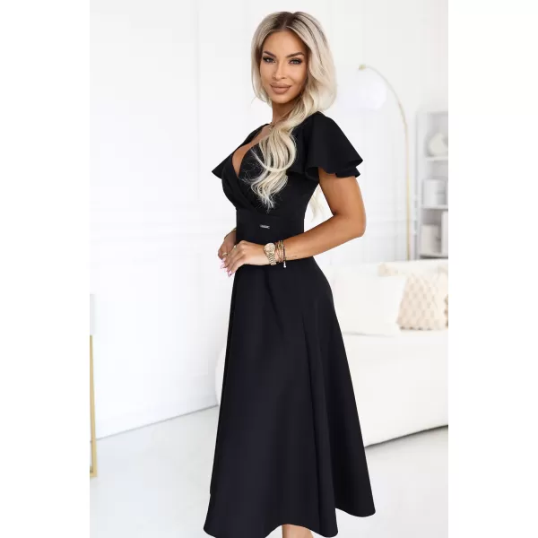  Rochie NUMOCO 675-5 NEGRU 
