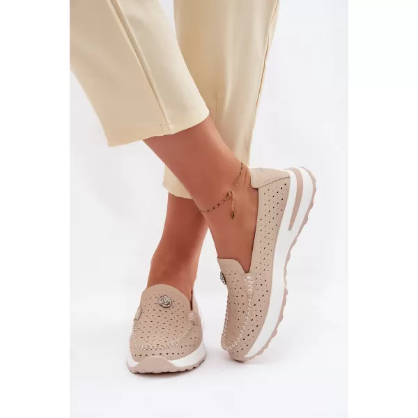  Mocasini de dama EVENTO 25PB32-8663 BEJ 