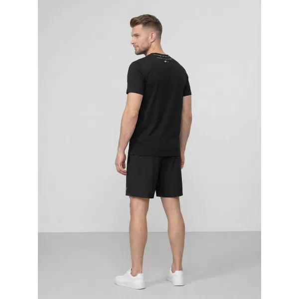  Tricou pentru bărbați 4F WMM00TTSHM3342 NEGRU ADÂNC 