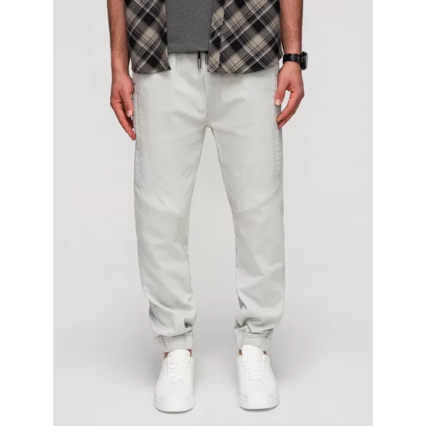  Pantaloni pentru bărbați OMBRE P1521 GRI DESCHIS 