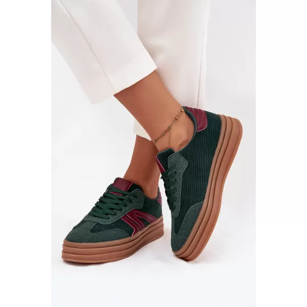  Adidași de damă BOTO C3902 VERDE 