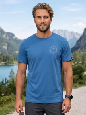 Tricou pentru bărbați ALPINE PRO TERMES 4 VALLARTA ALBASTRU VARIANTA PA