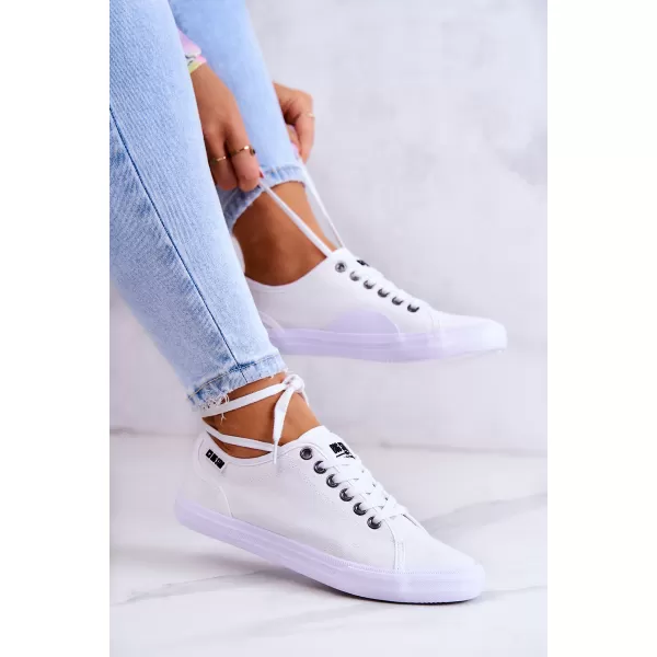  Adidași de damă BIG STAR SHOES W274835 ALB 