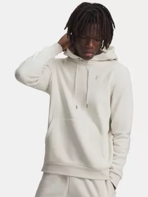 Hanorac pentru bărbați UNDER ARMOUR ICON FLEECE HOODIE 1373880-110 ALB