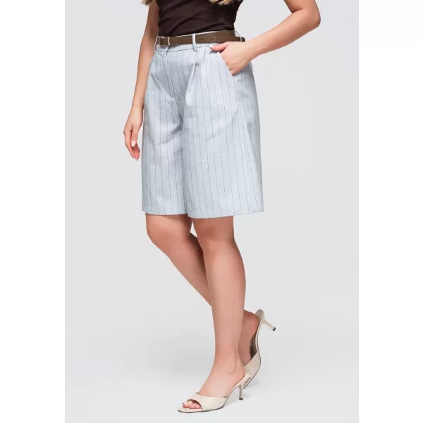  Pantaloni scurți de damă OMBRE OW-ST-E0016 GRI 